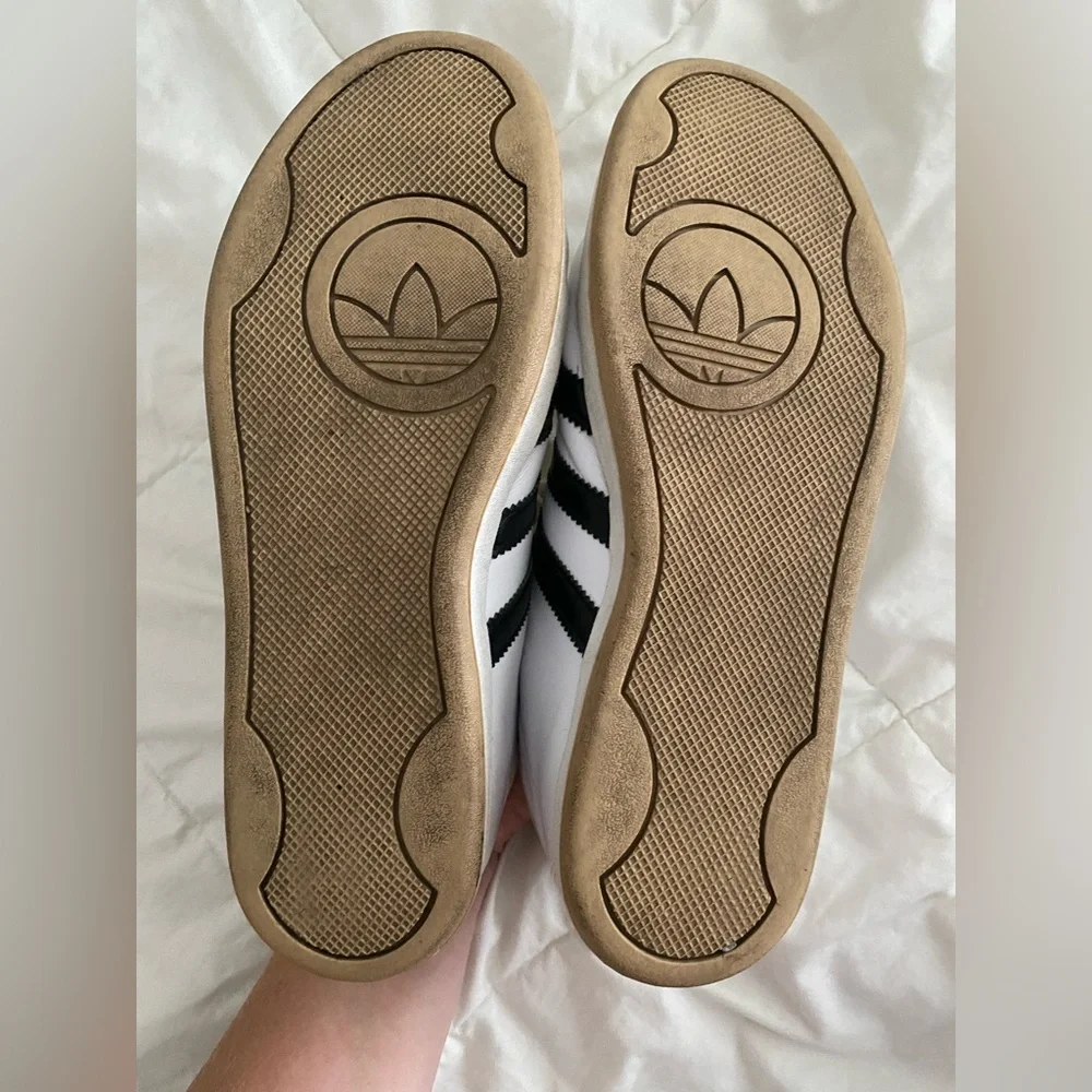Adidas black and white high top shoes - Picture 7 of 8